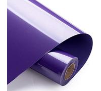 Foeska Vinile Termoadesivo per Tessuti 30.5×300 cm,Pellicola per Plotter in Vinile a Trasferimento Termico,Facile da Tagliare e Eliminare,Vinile Permanente per T-Shirt…