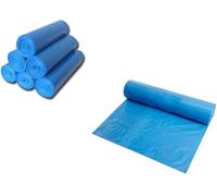 Fofo' - 10 sacchi blu per la raccolta differenziata da 70x110 cm in plastica pe-ld - 1 confezioni da 10 rotoli