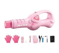 Fog Bubble Machine - Bubble Fog Wand, bubbles machine for kids, Rechargeable Automatic Fogs Game, Bubbles Machines with Lights and Music for Kids Party Beach Summer Indoor Stage Event