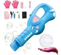Fog Bubble Machine Rechargeable - durable premium Automatic Game Lights Music, elegant, Kids Party Beach Summer, Play Outdoor Indoor | Kids Party Beach Summer Play Outdoor Indoor sleek