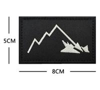 FOG Forward Morale Toppa ricamata con chiusura in Chiusura A Strappo