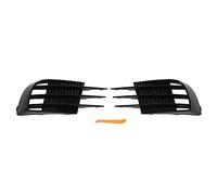 Fog Lamp Grille Cover Replacement for 6 MK6 GTD 2008-2013 | Gloss Black ABS Front Bumper Fog Lamp Bezel Trim | Scratch & Debris Protection/Easy Installation/Stylish Upgrade