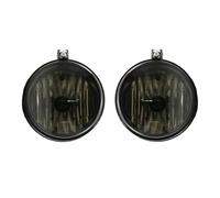 Fog light Compatibile Con Jeep Per Compass Per Patriot 2007-2009 Per Commander 2006-2010 OEM 4805857AA Fendinebbia Paraurti Anteriore Antinebbia(Black,1 Pair)