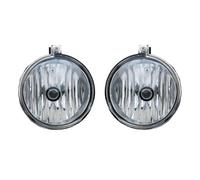 Fog light Compatibile Con Jeep Per Compass Per Patriot 2007-2009 Per Commander 2006-2010 OEM 4805857AA Fendinebbia Paraurti Anteriore Antinebbia(White,1 Pair)