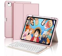 FOGARI Custodia Tastiera per iPad Air 13" M3 2025 e M2 2024, Tastiera Italiana QWERTY Bluetooth Magnetica Staccabile per iPad Air 13'' M3 2025/Air 13'' M2 2024, Rosa