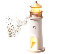 FOGARI Faro decorativo - Proiezione LED con telecomando e Bluetooth, lampada per proiettore lunare, regalo per camera da letto, soggiorno, Natale, compleanno