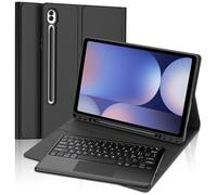 FOGARI Tastiera Magnetica per Samsung Tab S10 Ultra 14.6" 2024, QWERTY Italiano Keyboard Bluetooth Staccabile con Touchpad Intelligente, Custodia con Samsung Tab S10 Ultra 14.6 pollici 2024, Nero