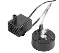 Fogger per nebulizzatore USB, nebulizzatore per acqua, Macchina per la Stagno Mister Mist Maker, Fogger ad ultrasuoni per stagno con luci a LED, macchina per la Mister, decorazioni natalizie di