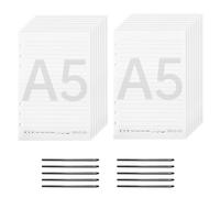 Fogli A5, 120 fogli e 10 ricariche per penna a sfera per penna digitale per notebook, compatibile con Boardpen e Ophaya App, supporta appunti, registrazione, archiviazione