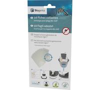 Biogents Sticky Cards I Ricarica per la trappola BG-GAT da esterno I set da 10 fogli adesivi I cattura zanzare tigre e della febbre gialla che depongono le uova