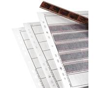 FOGLI ARCHIVIO NEGATIVI 24X36 TRASPARENTI ORIZZONTALE 100 PZ SINGLE