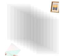 Fogli di acetato trasparente resistenti al calore, 10 pezzi, per progetti creativi fai da te, tra cui scrapbooking e creazione di biglietti