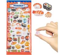 Fogli Di Adesivi Per Bambini - Design Di Snack Animati, Grafica In Rilievo, Trasferimenti Di Pasti Strutturati, Per Computer, Telefoni, Eventi, Giubilei, Premi Scolastici E Progetti | Eccellente