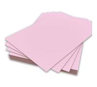 Fogli di carta A4 rosa chiaro, 80 g/m², per stampante, fotocopiatrice, origami, volantini, disegno, scuola, ufficio, stampa, 210 mm x 297 mm (A4, carta rosa chiaro, 80 g/m², 50 fogli)