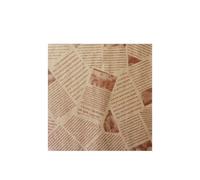 Fogli di Carta Alimentare Carta antiolio for avvolgere hamburger, pane, cibo fritto, sandwich, friggitrice, carta da forno ad aria, accessori for piatti(Brown 15cm,100pcs)