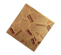 Fogli di Carta Resistente al Grasso - 100 Pezzi Foglio Alimentare Antiaderente | Carta per Panini - Per Pasticceria Dolci Picnic Toast Hamburger Pane Patatine Fritte E Burro