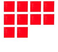 Fogli di cellophane A4, 10 pezzi, involucro di cellophane rosso, fogli trasparenti colorati, kit per realizzare lanterne in vetro colorato, kit per fai da te