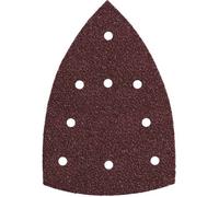Metabo Fogli abrasivi adesivi 100 x 150 mm, P 120, 9 fori, fogli abrasivi con velcro (SMA) # 635209000