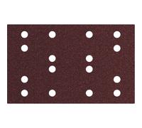 Fogli di colla per adesione 80 x 133 mm, P 120, 16 fori, con adesivo in velcro