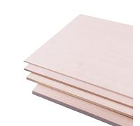 Fogli Di Compensato Pannello In for Progetto Artigianale In Legno Fai Da Te Incompiuto Perfetto for Tagliare, Dipingere 10X10 Cm(10 * 10 * 0.15Cm(10Pcs))