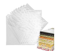 Fogli di disidratatore di silicone - alimento antiaderente deidratarr di frutta | Sheett a maglie antiaderenti resistenti al calore | 10 pezzi di asciugatura riutilizzabili da 10 pezzi per le erbe a s