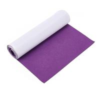 Fogli di feltro autoadesivi, 40 x 200 cm, spessore 1 mm, multicolore, isolamento acustico, decorazione fai da te per arti (viola)