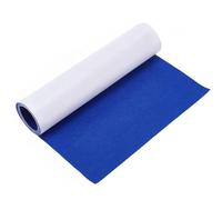 Fogli di feltro autoadesivi, 40 x 200 cm, spessore 1 mm, multicolore, isolamento acustico, decorazione fai da te per arti (blu)