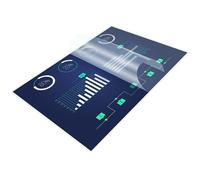 Fogli di laminazione Tracer TRANIS46465 100 Unità Trasparente A3 NEW