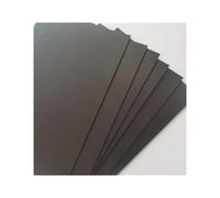 Fogli di plastica satinata in polipropilene | Nero 150x100mm 0,3-2mm 20 pezzi for artigianato, packaging, design, pubblicità, istruzione(Thick:1.5mm)