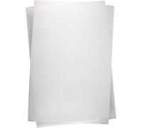 Shrink Plastic Sheets, Sheet 20x30 cm, matt Transparent, 10sheets Single
