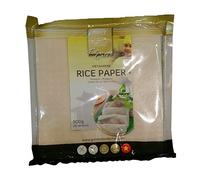 Fogli di riso quadrati 19cm per involtini primavera 50 fogli 500g