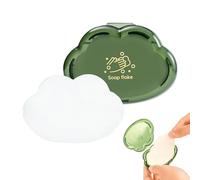 Fogli di sapone da viaggio | Confezione da 50 fogli di carta per il lavaggio delle mani, carta sapone delicata sulla pelle, portatile per esterni, escursioni, viaggi, campeggio, interni
