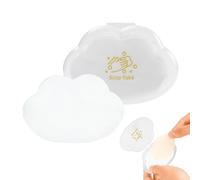 Fogli di sapone da viaggio - Mini scatola di scaglie di sapone a forma di da 50 pezzi | Carta lavamani portatile per uso interno ed esterno, campeggio, escursionismo