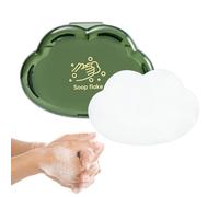 Fogli di sapone per le mani - 50 pezzi/scatola di carta adesiva per il lavaggio a mano - Forniture per la pulizia da viaggio, sapone adesivo per attività all'aperto escursionismo picnic -sopravvivenza
