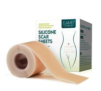 Fogli di silicone per cicatrici, in silicone, per uso medico (rotolo da 4,1 cm x 300 cm), riutilizzabili e professionali per rimozione cicatrici per sezione C, chirurgia