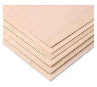 Fogli di tiglio, Fogli di tiglio da 6 mm non finiti, 21 pezzi, dimensioni multiple for taglio artigianale(25cm*25cm (5pcs))