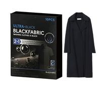 Fogli Di Tintura Per Abbigliamento Nero | 10 Pezzi Ṕer Il Restauro E Íl Miglioramento Del Colore | Soluzione Da Lavaggio P̀er Cotone, Seta, Lana É Altro | Rinnova Abiti, Jeans