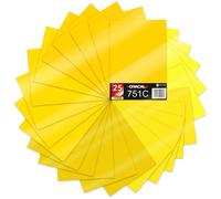 Fogli DIN A4 set di 25 toni gialli 29,7 x 21 cm ORACAL 751C pellicola auto plot