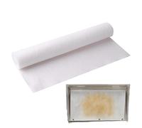 Fogli Filtro Grasso Campana Gamma - Rotoli Di Carta Di Carta, Olio E Assorbimento Del Fumo | Tampone Filtro Non Tessuto 5 M/10m, Sostituzione Della Campana Di Cucina, Regolazione Pa