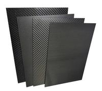 Fogli for Pannelli In Vera Fibra Di Carbonio Da 220 Mm X 240 Mm, 1 Pezzo Di Materiale Con Durezza Composita Di Spessore 0,5-5 Mm(0.25mm twill matte)