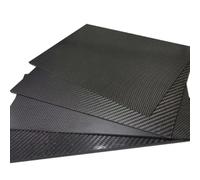 Fogli for Pannelli In Vera Fibra Di Carbonio Da 220 Mm X 240 Mm, Materiale Di Durezza Composita Di Spessore 0,5-5 Mm 1 Pezzo(1.0mm plain glossy)