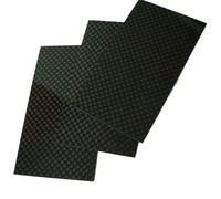 Fogli In Fibra Di Carbonio 1 pz 100mm x 250mm Fogli In Fibra di Carbonio Pannello del Pannello di Carbonio 0.5mm-5mm di Spessore Modello In Fibra di Carbonio Materi(4.0mm plain glossy)
