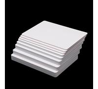 fogli in schiuma di PVC, Board PVC Foam Sheet White 100mmx200mmx(3-10) mm(100mm*200mm*5mm(3pcs))