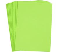 Fogli in schiuma EVA, formato A4, 21 x 30 cm, spessore 2 mm, verde chiaro, 10 fogli