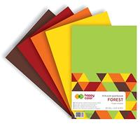 Fogli in schiuma FOREST, A4, 5 fogli, 5 colori, Happy Color