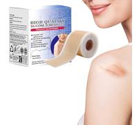Fogli in silicone per cicatrici da cicatrici, nastro in silicone, riutilizzabili ed efficaci, per cicatrici chirurgiche, toppe per coprire tatuaggi, cicatrici da taglio cesareo e acne, chirurgia