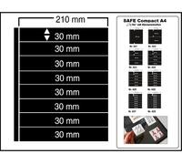 Fogli Inseribili Clipfix A4 SAFE 428 Compact 8 Scomparti 210x30 Mm 10 X Pack