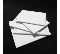 Fogli isolanti in ceramica di allumina da 5 pezzi - Cuscinetti resistenti alle alte temperature for la dissipazione del calore (da 1x2 a 2x6 pollici)(4x6inx10mm)