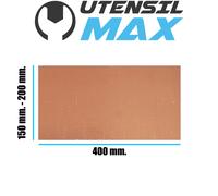 FOGLI-LAMIERE DI BRONZO FOSFOROSO MM. 400X150-200 - SPESSORI DA MM. 0,10 A 1,80