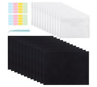 Fogli Magnetici in Gomma 0,5mm Sacchetti Trasparenti per Timbri Buste con Etichette Adesive Pinzette per Fai-da-Te Fustelle in Metallo Stencil Fustellature Timbri e Collezioni (12P)